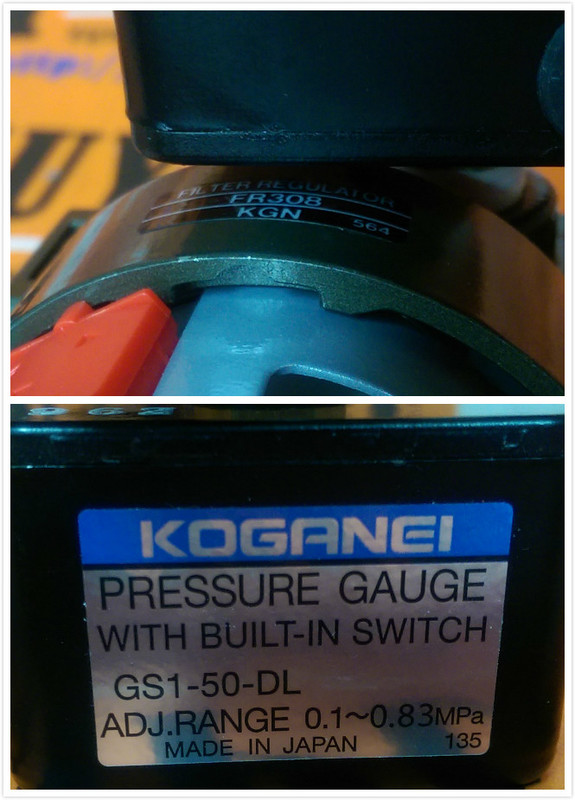 KOGANEI GSI-50-DL WITH KGN FR308 FILTER REGULATOR - PLC DCS SERVO ...